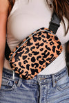 Leopard Buckle Bags