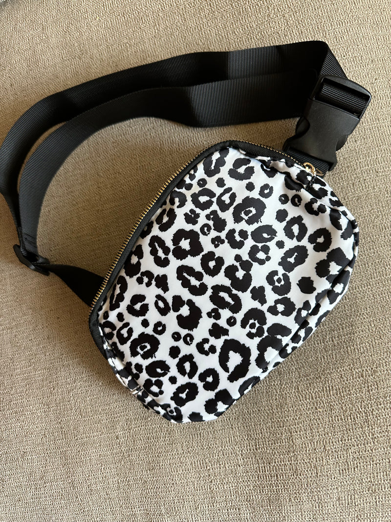 Leopard Buckle Bags