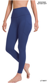 *ZENANA BUTTERY SOFT LEGGINGS WITH POCKETS*