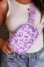 Leopard Buckle Bags