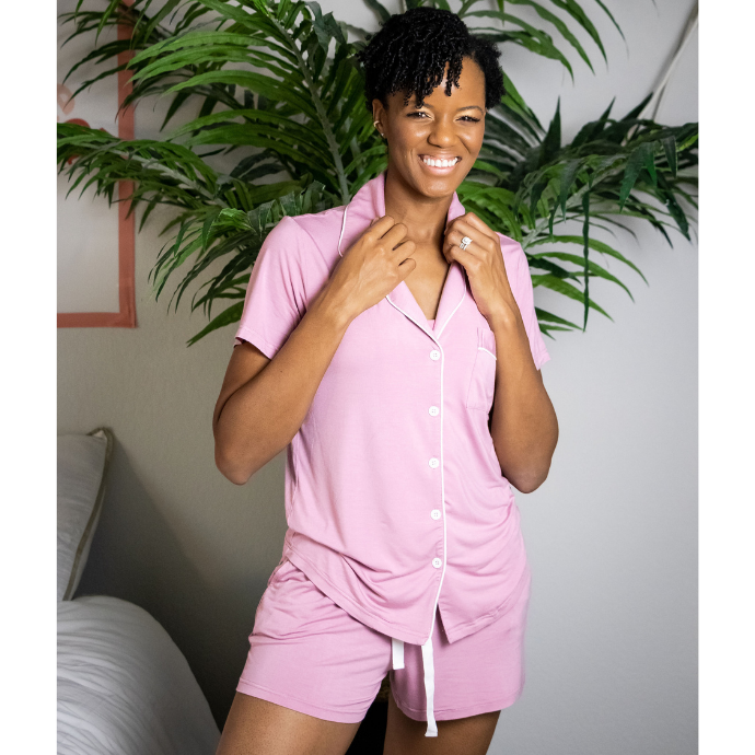 Pajama Shorts Set- 3 colors!